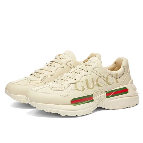 gucci rhyton sneaker strawberry|gucci rhyton sneakers price.